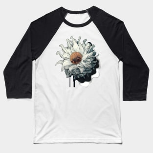 Abstract chamomile illustration Baseball T-Shirt